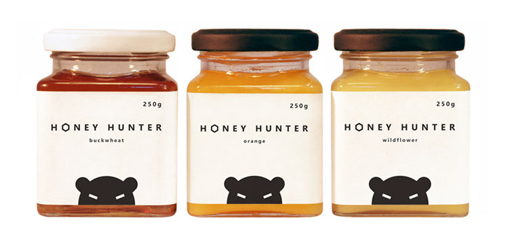 Honey Hunter packaging